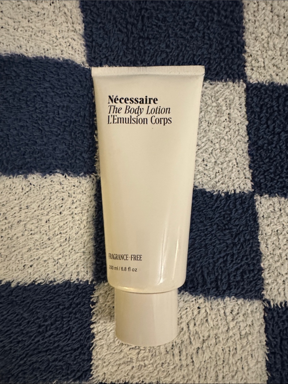 Necessaire The Body Lotion - White Fragrance-Free Nourishing Body Lotion